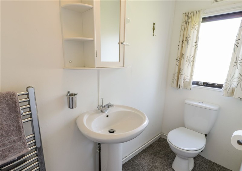 This is the bathroom at Springtime Lodge, Rhyd-y-Foel near Abergele