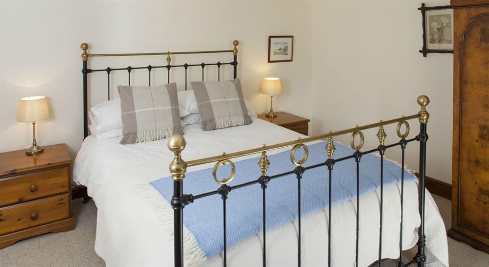 The double bedroom at Springwell Cottage in Hexham, Northumberland