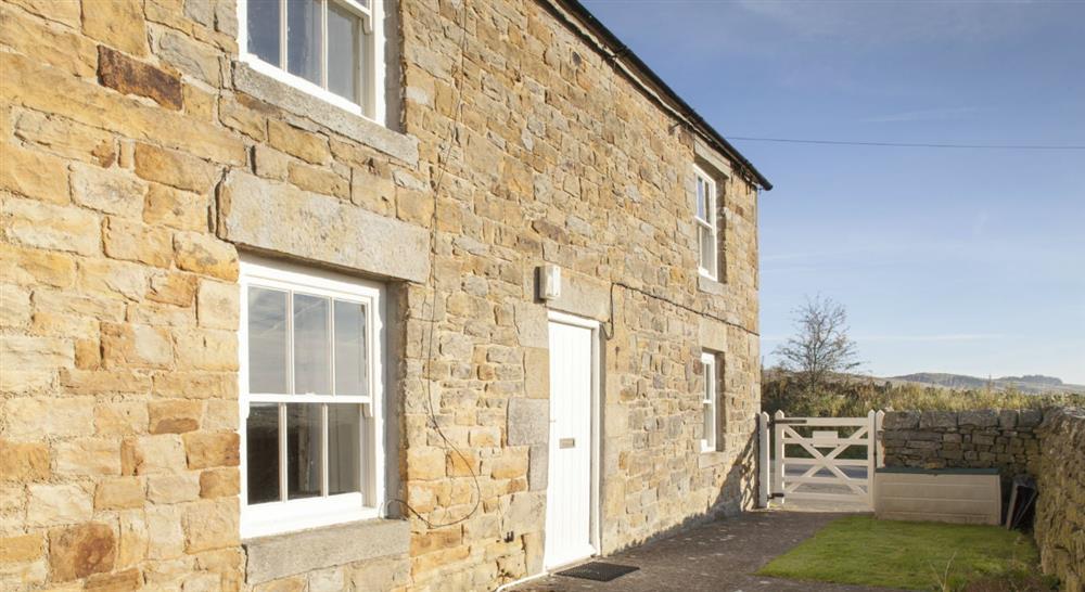 The exterior of Springwell Cottage, nr Hexham, Northumberland