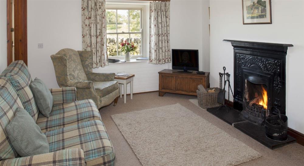 The sitting room at Springwell Cottage in Hexham, Northumberland