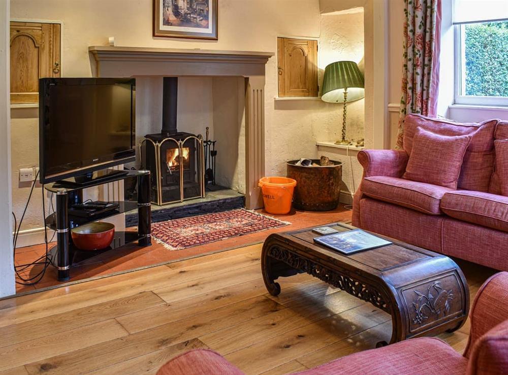 Living room at Springwell in Sawrey, near Ambleside, Cumbria