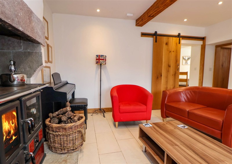 Enjoy the living room at Sprinks Farm, Biddulph Moor
