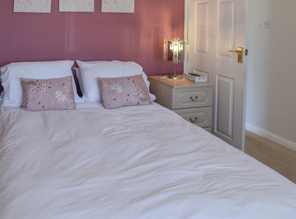 Double bedroom at Squires Bungalow in Gunton St. Peter, near Lowestoft, Suffolk