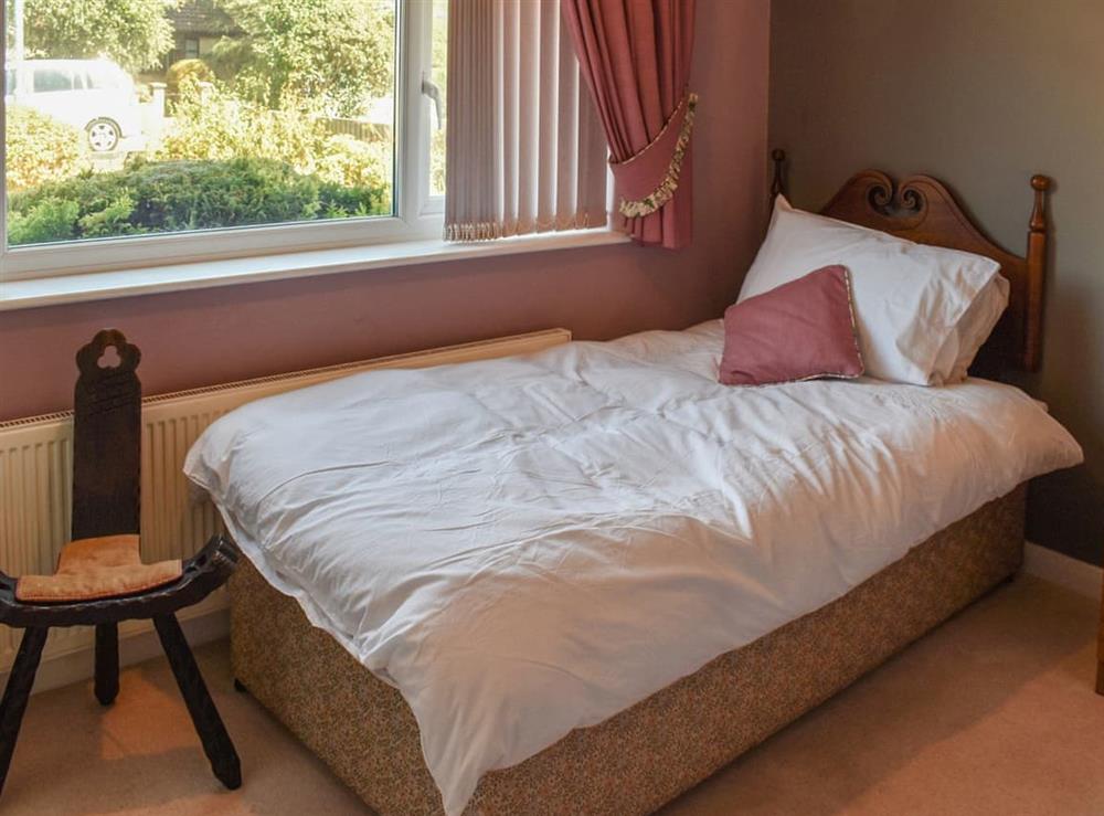 Single bedroom at Squires Bungalow in Gunton St. Peter, near Lowestoft, Suffolk