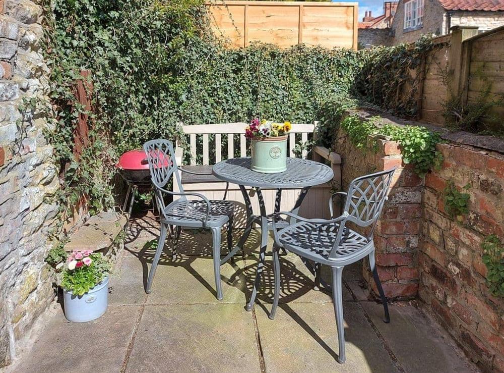 Outdoor area at Squirrel Cottage in Thornton-le-Dale, North Yorkshire