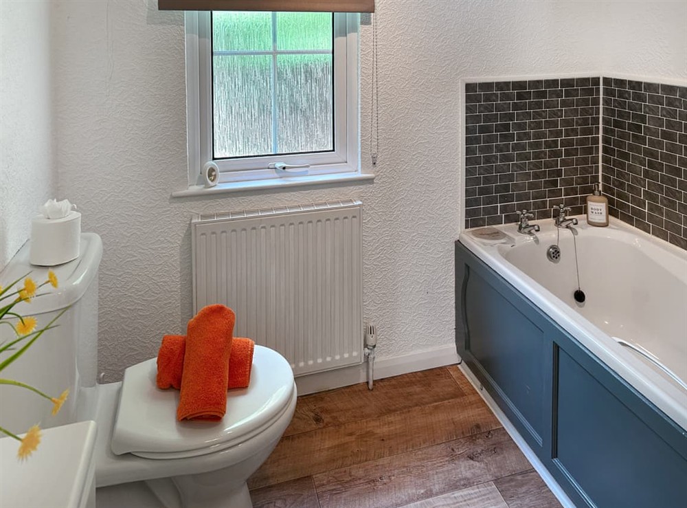 Bathroom at Squirrel Leap Lodge in Morpeth, Northumberland