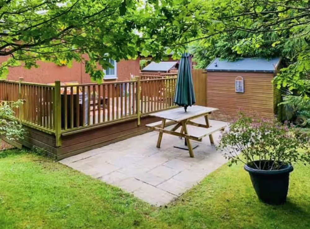 Outdoor at Squirrel Leap Lodge in Morpeth, Northumberland