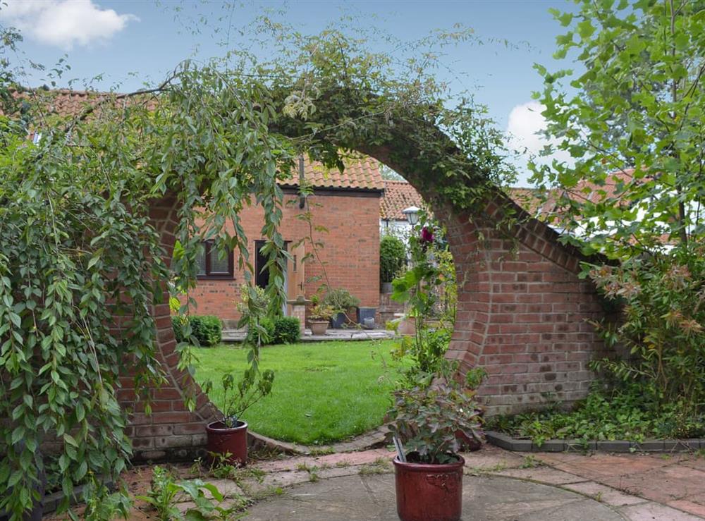 Exterior and garden at Squirrel Lodge in Ottringham, near Hull, North Humberside