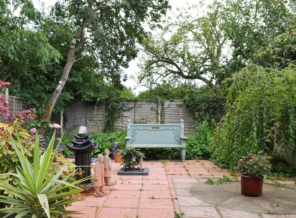 Outdoor area at Squirrel Lodge in Ottringham, near Hull, North Humberside