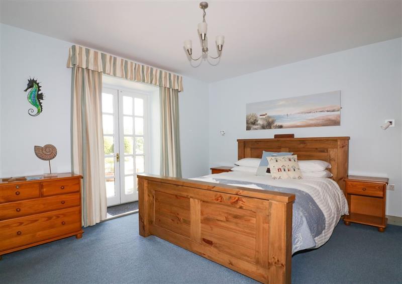 One of the 3 bedrooms at Squirrels Dray, Gorran Haven