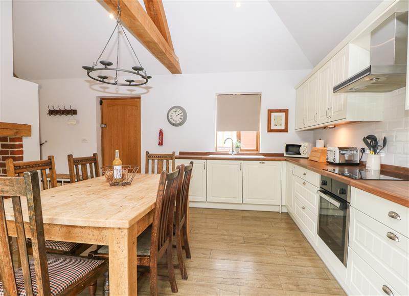 This is the kitchen at Squirrels Drey, Titchfield Common