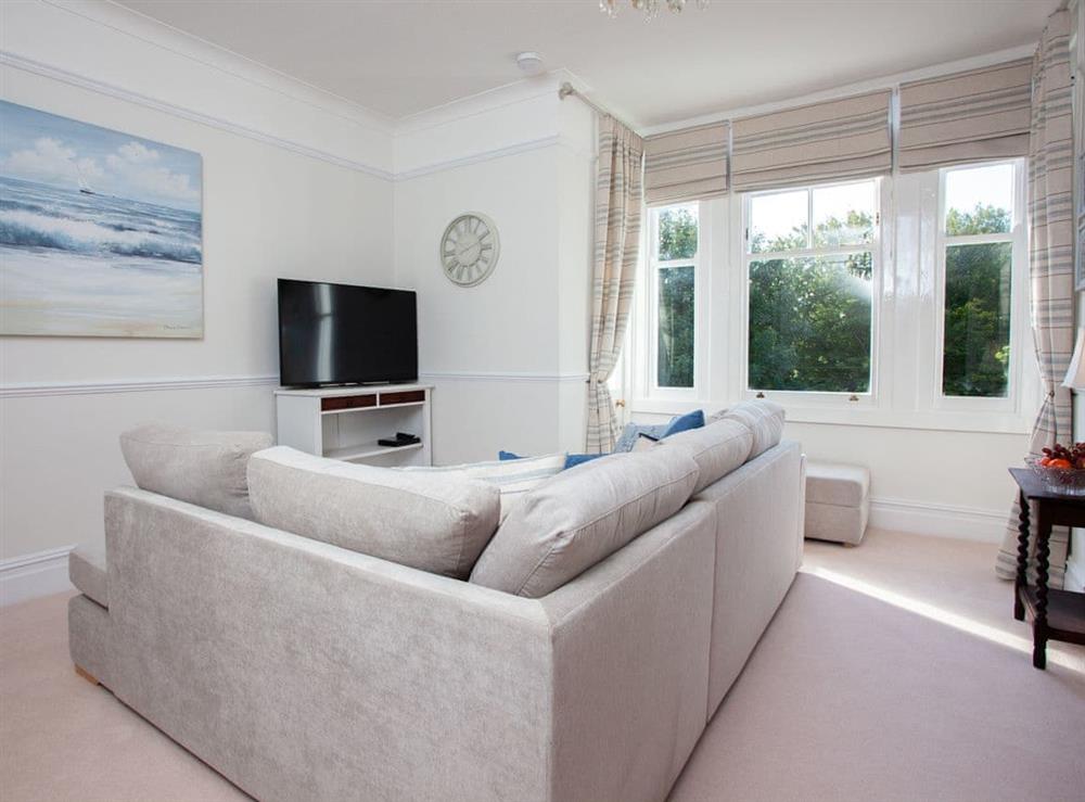 Living area at Squirrels Nest in Babbacombe, Torquay, Devon