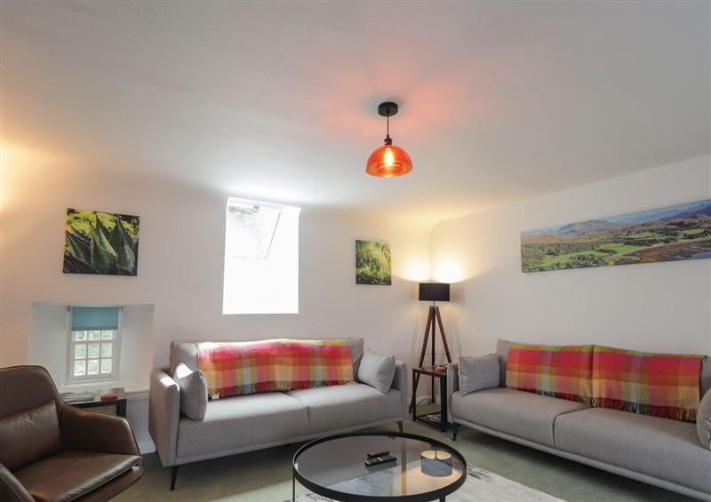Enjoy the living room at Srondubh, Poolewe