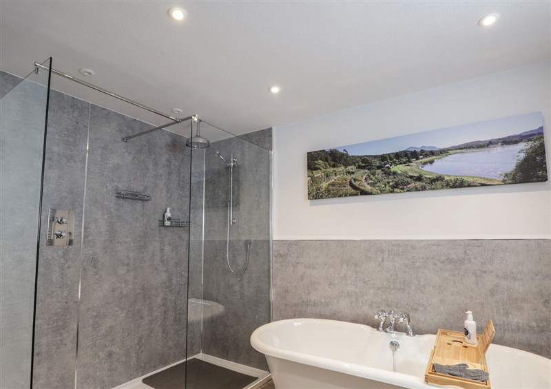 This is the bathroom at Srondubh, Poolewe