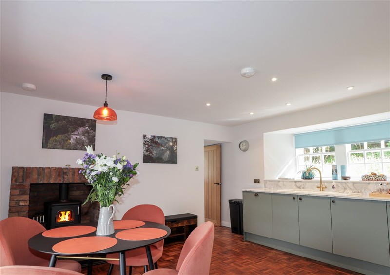 This is the kitchen at Srondubh, Poolewe