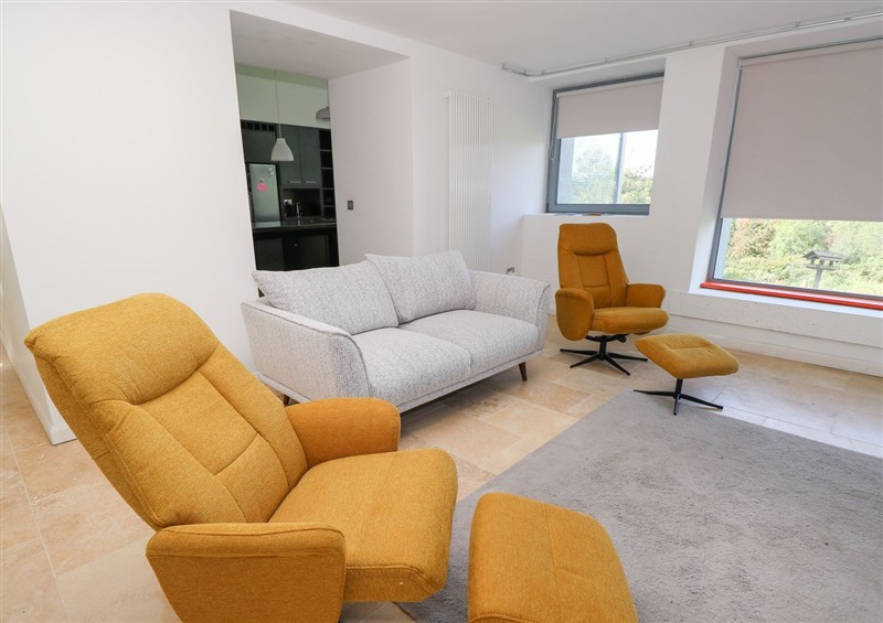 Relax in the living area at Sruthan Lodge, Ballinaglera near Drumshanbo