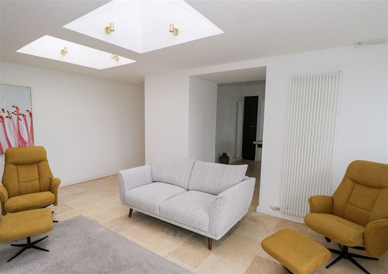 The living area at Sruthan Lodge, Ballinaglera near Drumshanbo