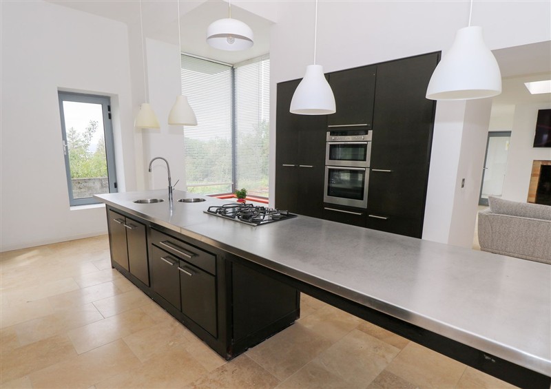 This is the kitchen (photo 2) at Sruthan Lodge, Ballinaglera near Drumshanbo