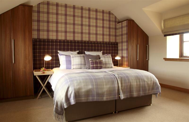 Double bedroom at St Andrews Country Retreat, Cupar, Fife