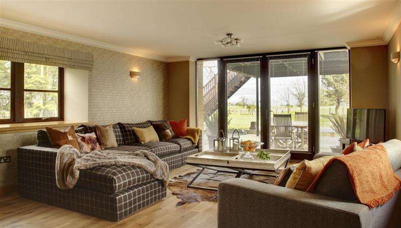 Living room at St Andrews Country Retreat, Cupar, Fife