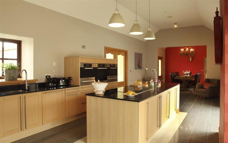 The kitchen at St Andrews Country Retreat, Cupar, Fife
