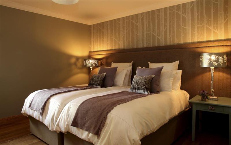 Twin bedroom at St Andrews Country Retreat, Cupar, Fife