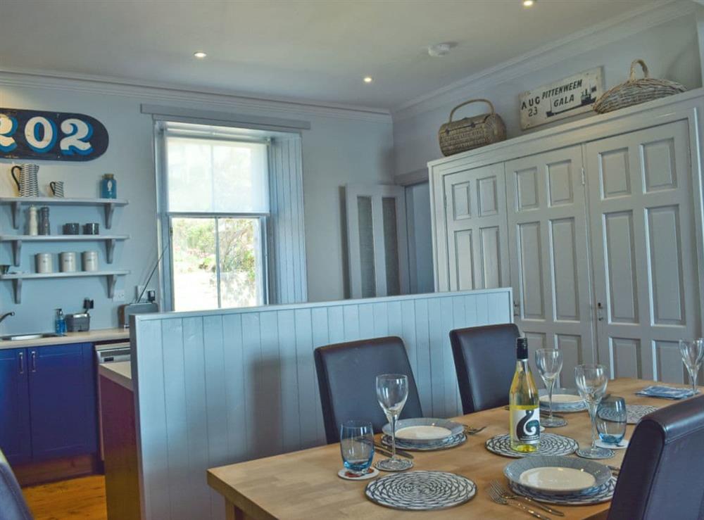 Superb kitchen area at St Andrews in Pittenweem, near Anstruther, Fife