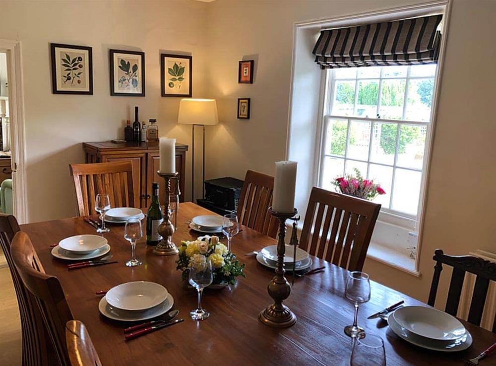 Dining room at St Andrews in Tilmanstone, near Deal, Kent