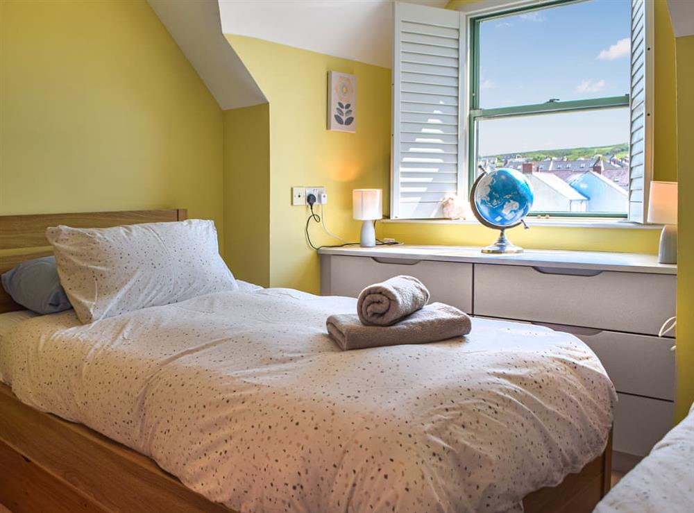 Twin bedroom at St Brides Bay View in Broad Haven, near Haverfordwest, Dyfed