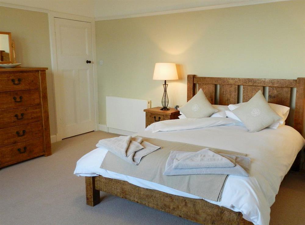 Double bedroom at St Brides in Lamlash, Isle of Arran, Scotland