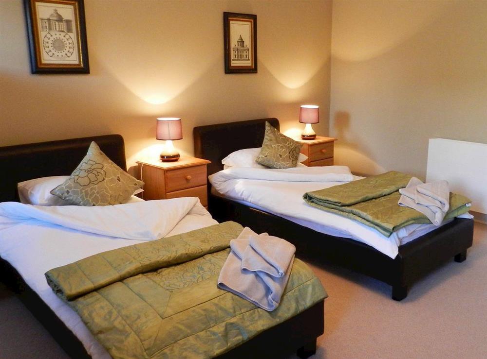 Twin bedroom at St Brides in Lamlash, Isle of Arran, Scotland