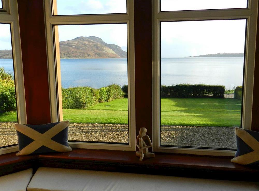 View at St Brides in Lamlash, Isle of Arran, Scotland