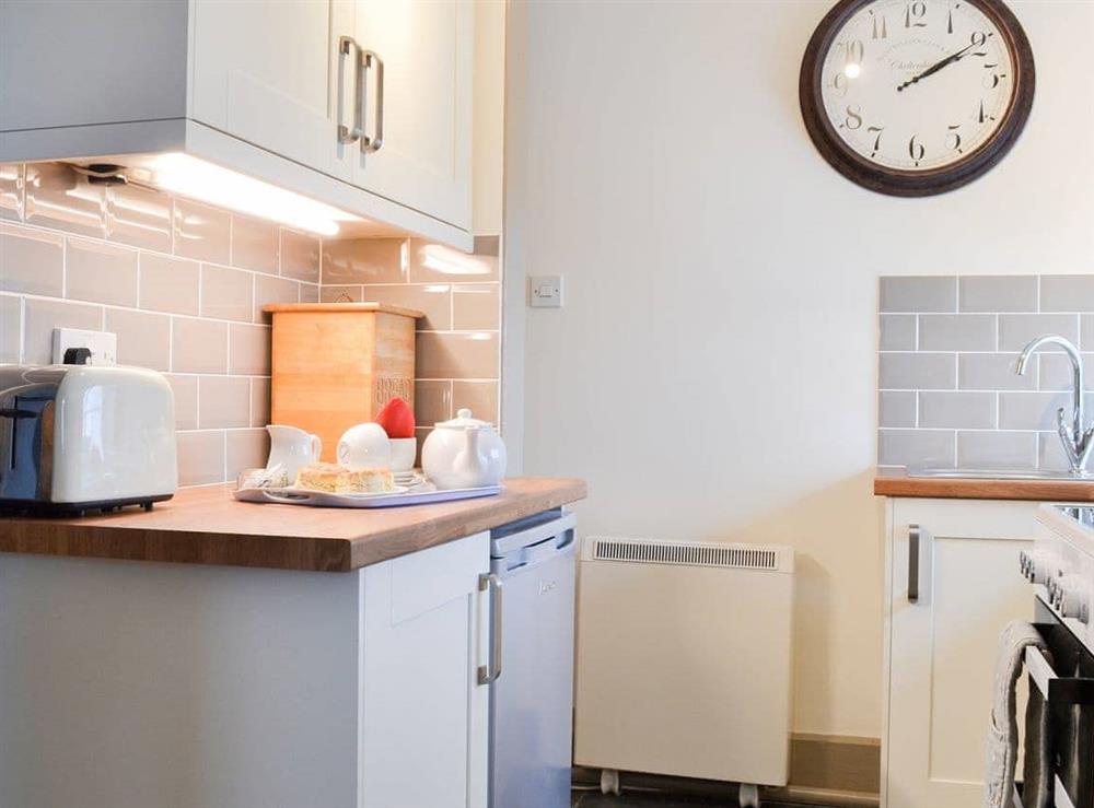 Delightful kitchen at St Cadoc Cottage in Harlyn Bay, near Padstow, Cornwall