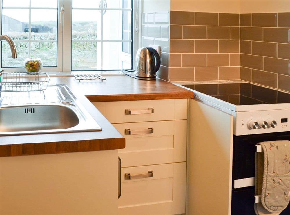 Thoughtfully designed kitchen at St Cadoc Cottage in Harlyn Bay, near Padstow, Cornwall