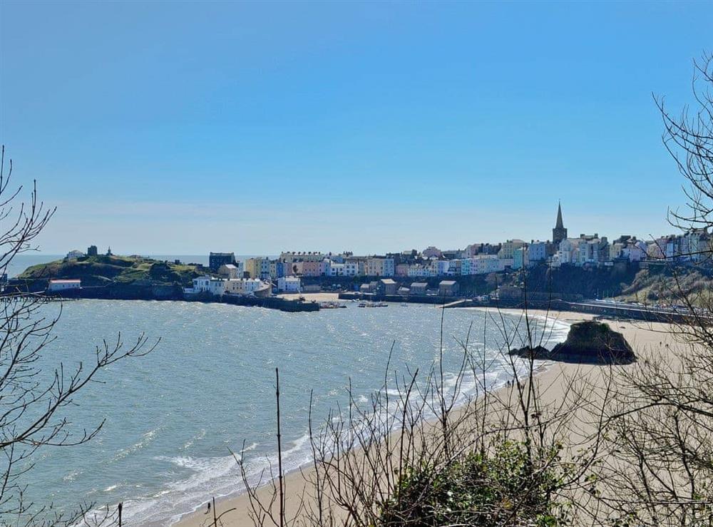 Tenby Beach at St Catherines Cottage in Princes Gate, Dyfed