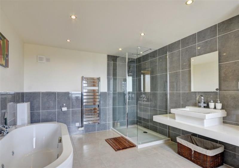 This is the bathroom at St Clements View, Leverburgh