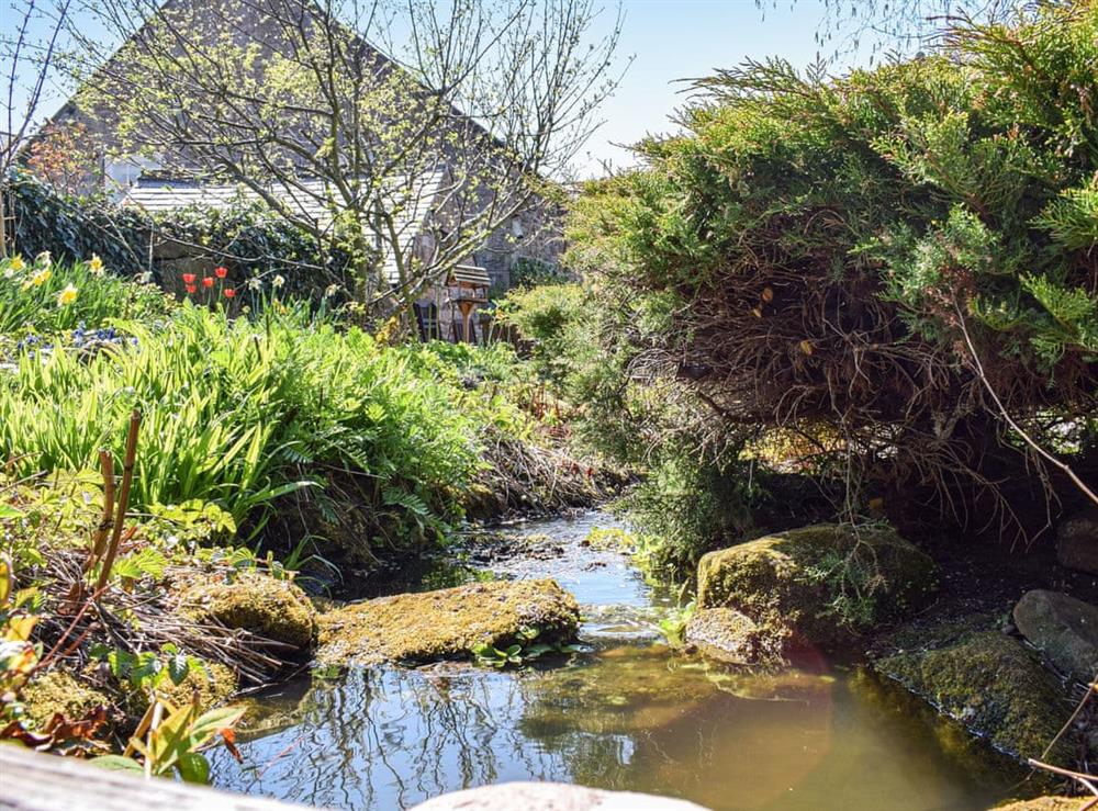 Garden at St Cuthberts Retreat in Wooler, Northumberland