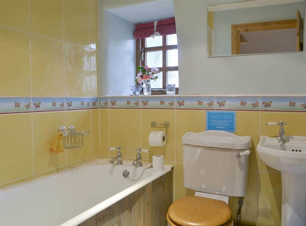 Family bathroom at St Francis Cottage in Ulpha, Nr Broughton-in-Furness., Cumbria