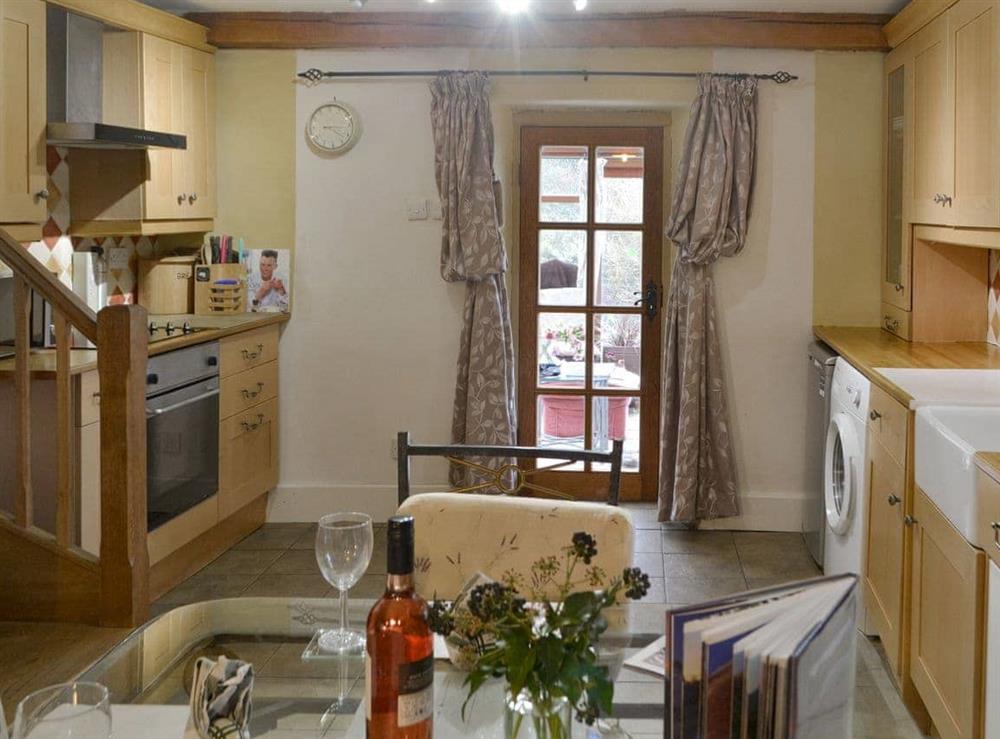 Well-equipped kitchen area at St Francis Cottage in Ulpha, Nr Broughton-in-Furness., Cumbria