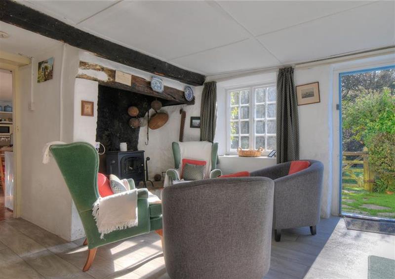 Enjoy the living room at St Gabriels Cottage, Chideock