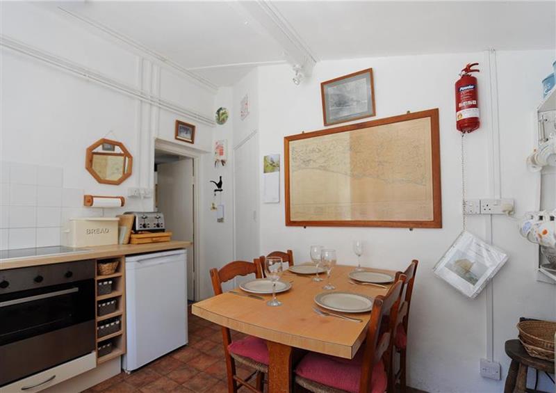 The kitchen at St Gabriels Cottage, Chideock