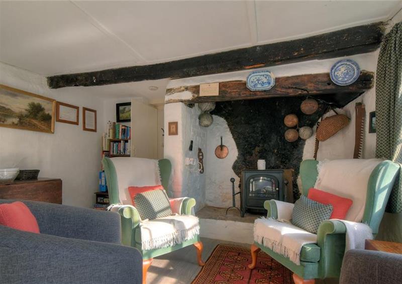 This is the living room at St Gabriels Cottage, Chideock