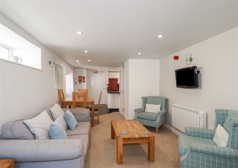 Enjoy the living room at St Georges, Padstow