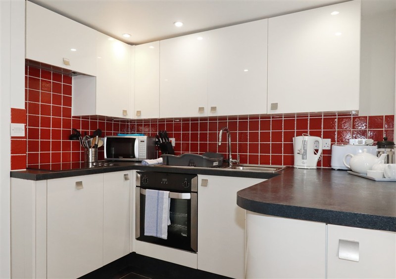 The kitchen at St Georges, Padstow