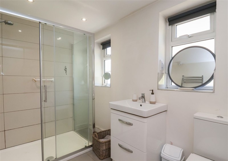 This is the bathroom at St Gregorys Cottage, Oswaldkirk near Helmsley