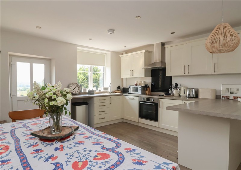 This is the kitchen at St Gregorys Cottage, Oswaldkirk near Helmsley