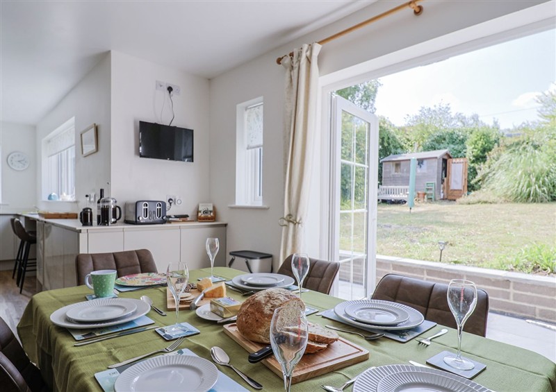 Dining room at St Helena, Charmouth