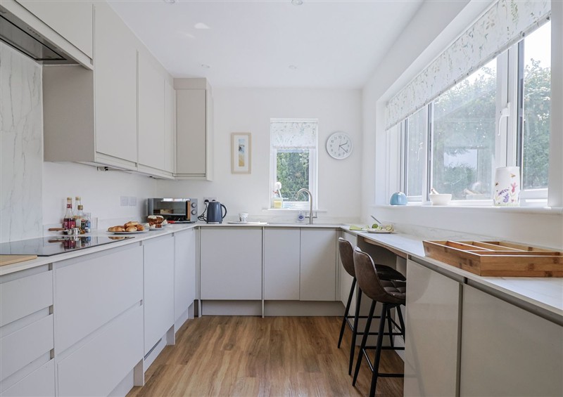 This is the kitchen at St Helena, Charmouth