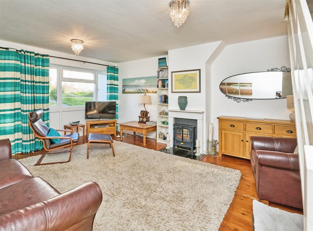 Living room at St Helens Sunspot in Bembridge, Isle of Wight