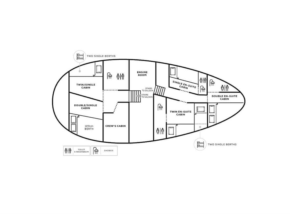 Floor plan at Gemini Explorer, 